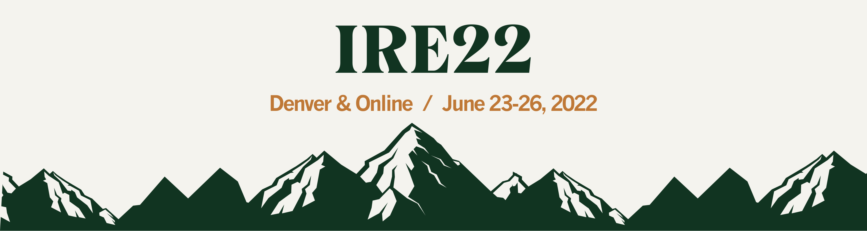 IRE22 conference logo