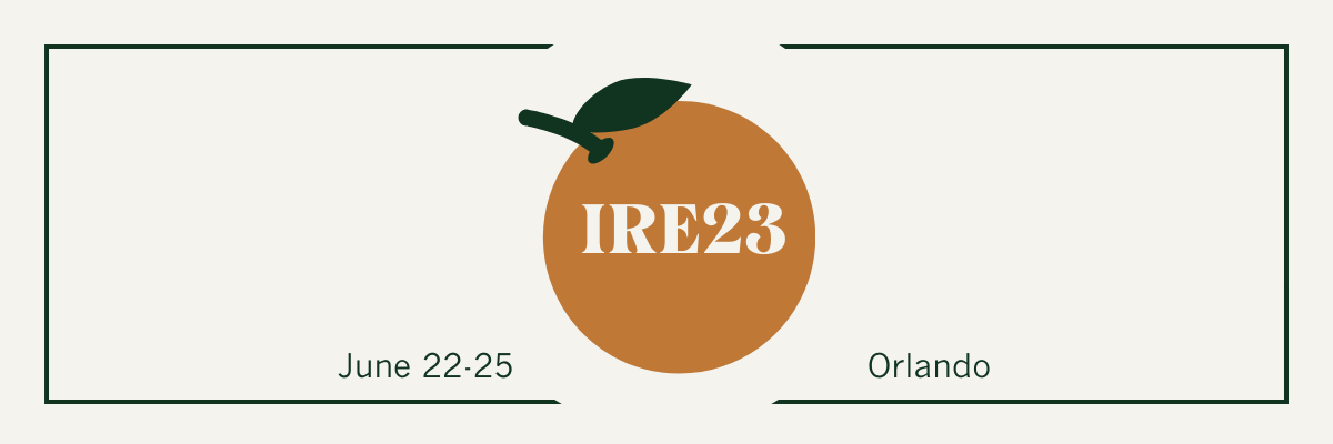 IRE 2023 conference schedule, June 22-25, 2023